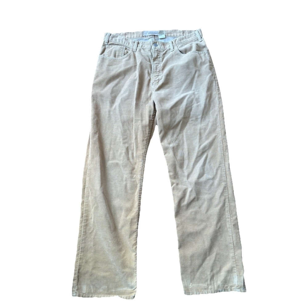 Vintage Gap‎ 1969 Chino Pants Mens 36x30 Brown Tan Cotton Corduroy Standard